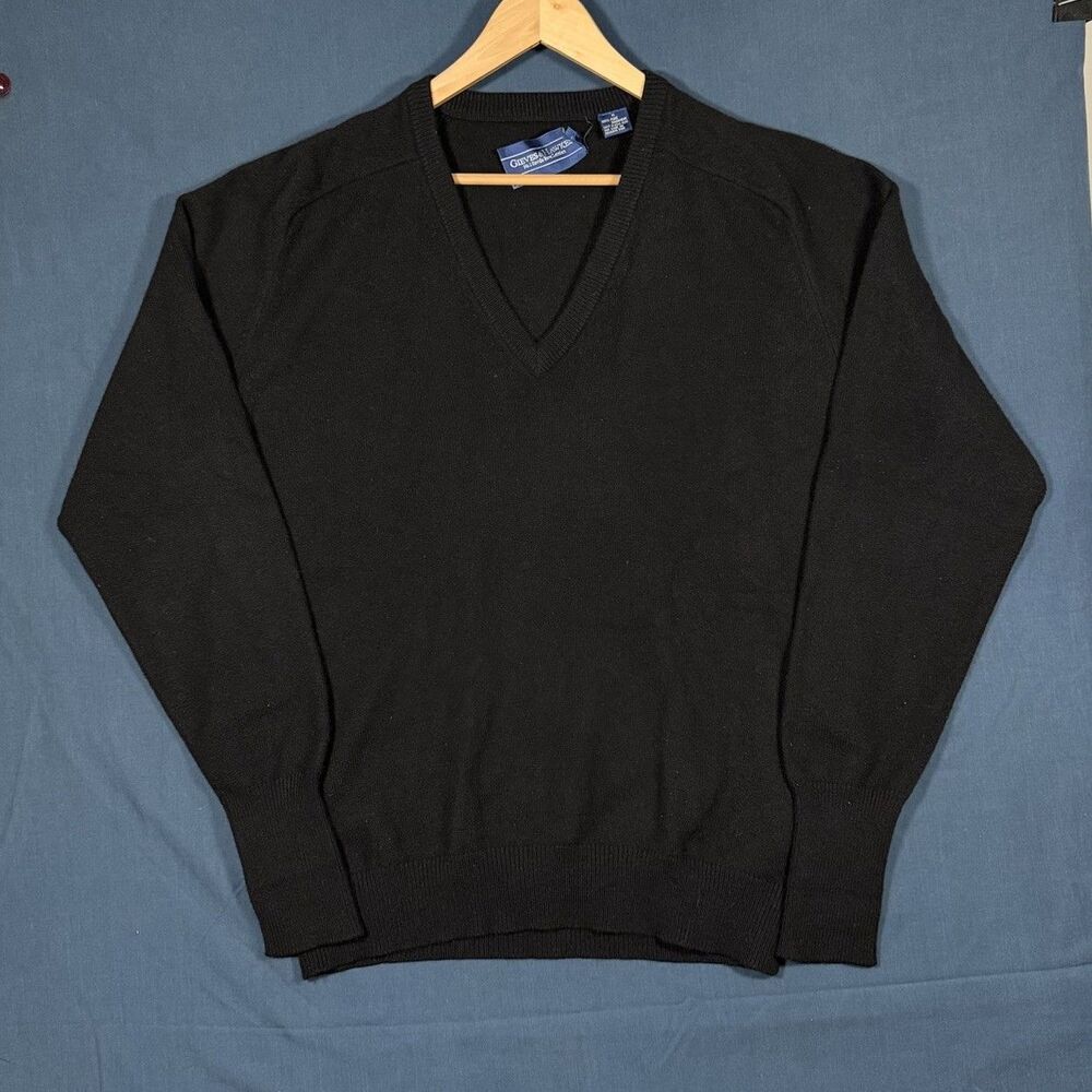 Vintage Gieves And Hawkes No. 1 Savile Row London Men's Cashmere Sweater Medium